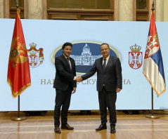29 June 2022 The National Assembly Speaker and the Montenegrin Prime Minister 